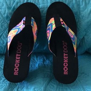 Rocket Dog Wedge Flip Flops